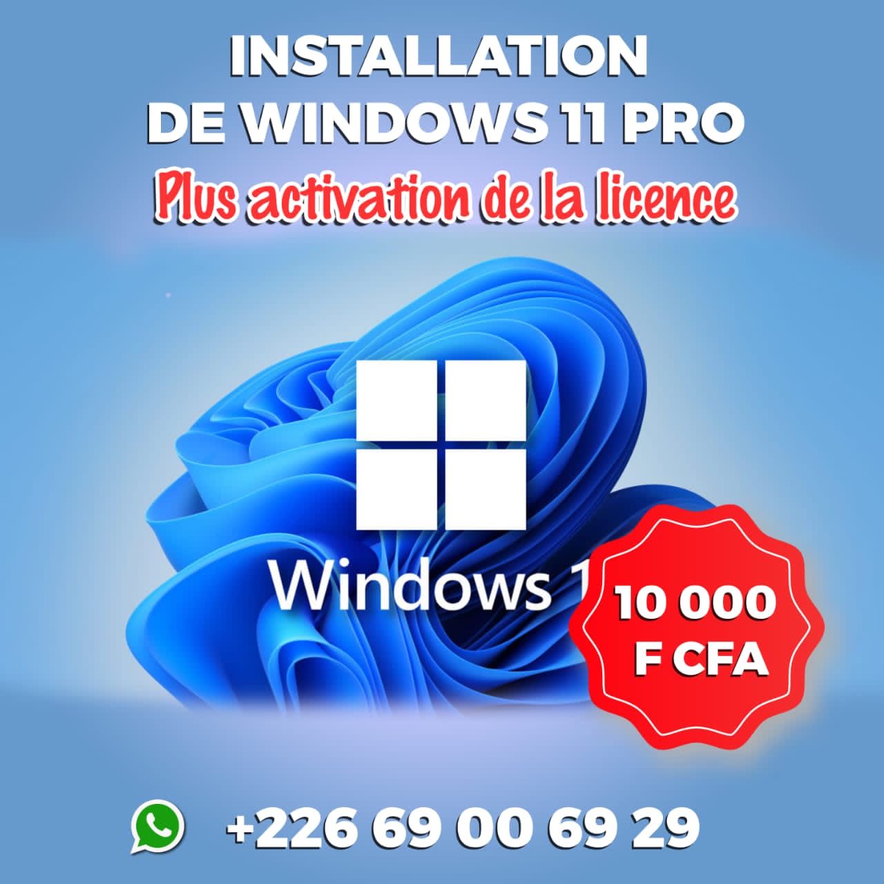 Windows 11 à Ouagadougou 