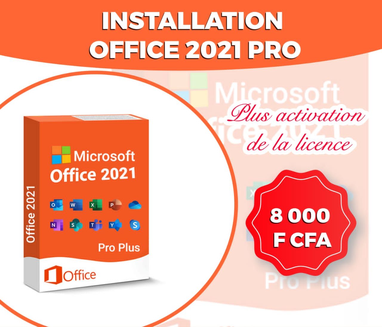 Microsoft Office 2021 à Ouagadougou 