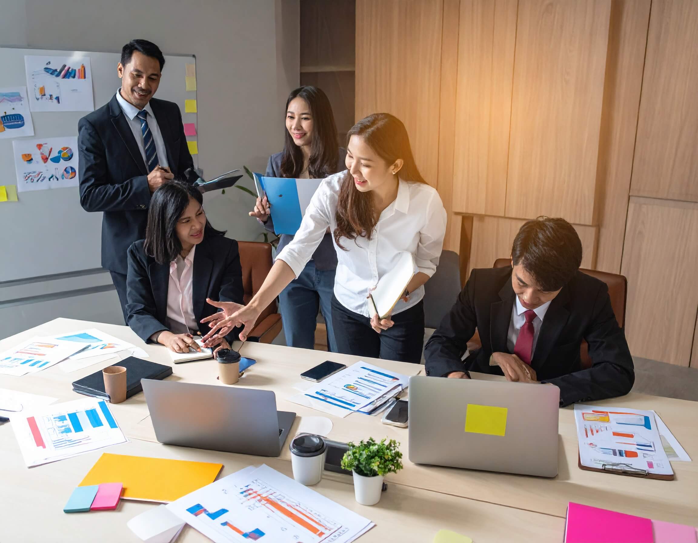 business strategy meeting