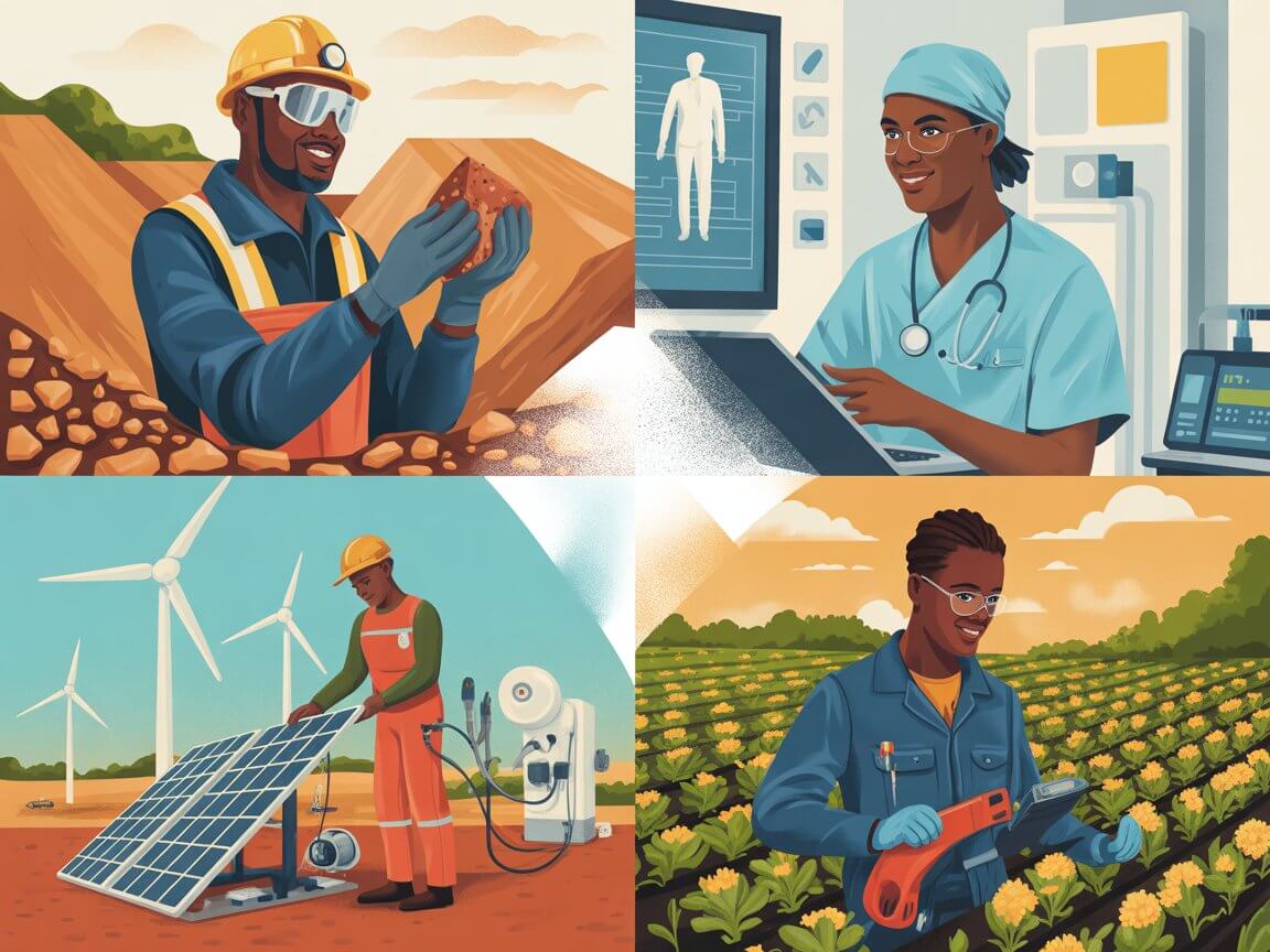 Les Meilleurs Métiers d’Avenir en RDC et au Burkina Faso et Comment S’y Préparer