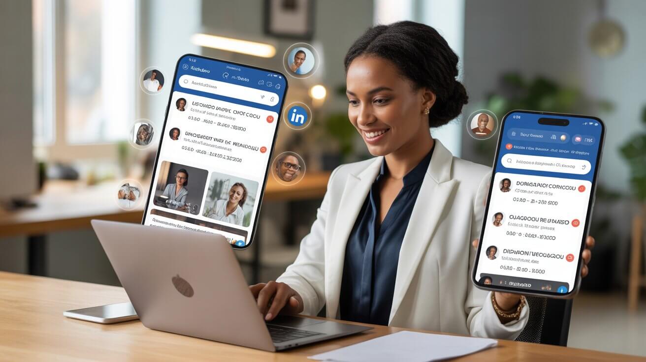 Comment Utiliser les Réseaux Sociaux pour Trouver un Emploi en RDC et au Burkina Faso